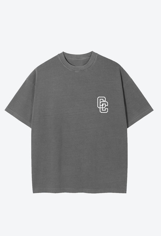 CENTURION COLLEGE T-SHIRT - WASHED LIGHT GREY