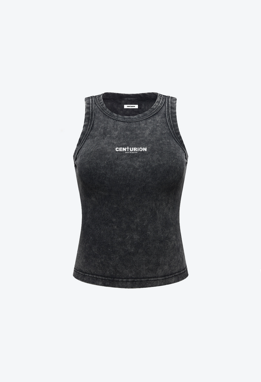 WMNS ESSENTIAL TANK - WASHED BLACK